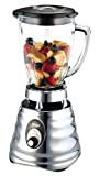 Oster BVLB07-ES 4655, 600 W, 1.25 litros, 0 Decibelios, Vidrio, 3 Velocidades, Cromo